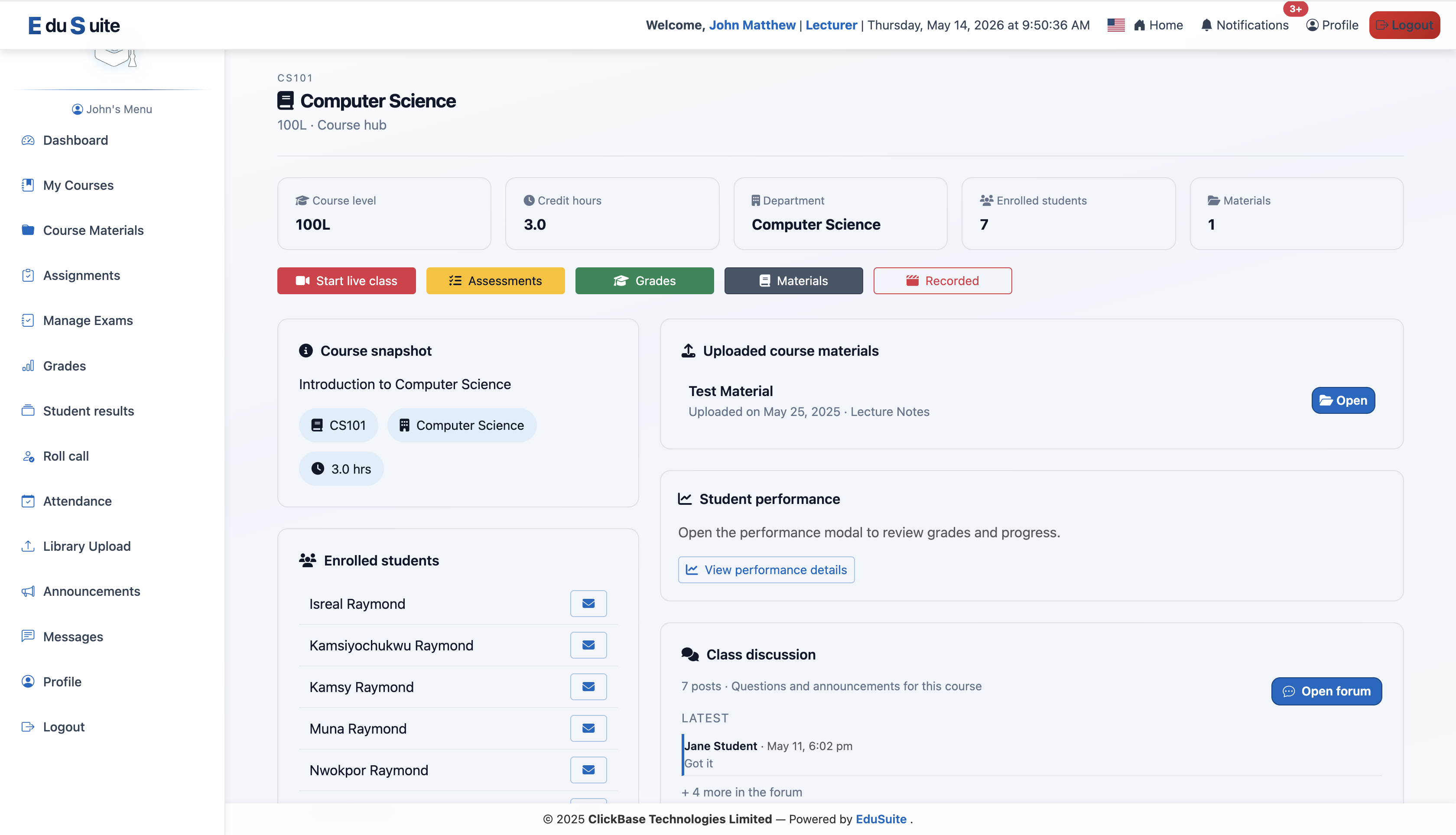 EduSuite & custom systems product preview