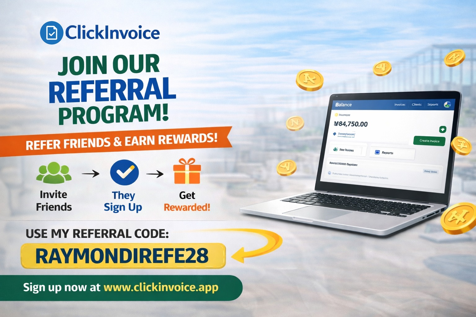 ClickInvoice Officially Launches Its Referral Program to Accelerate Business Growth